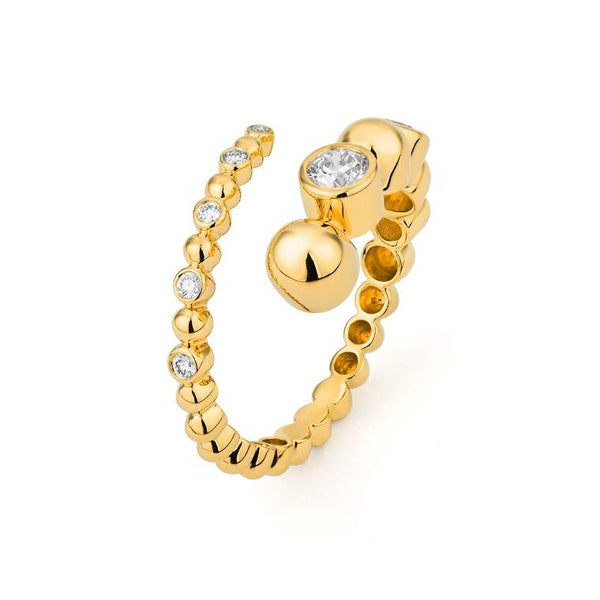 14K Yellow Gold "Dots Collection"