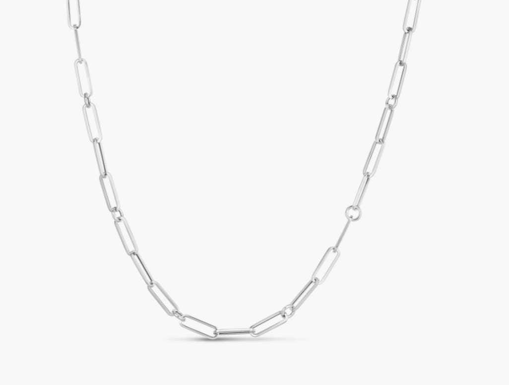 Roberto Coin Paper Clip Necklace