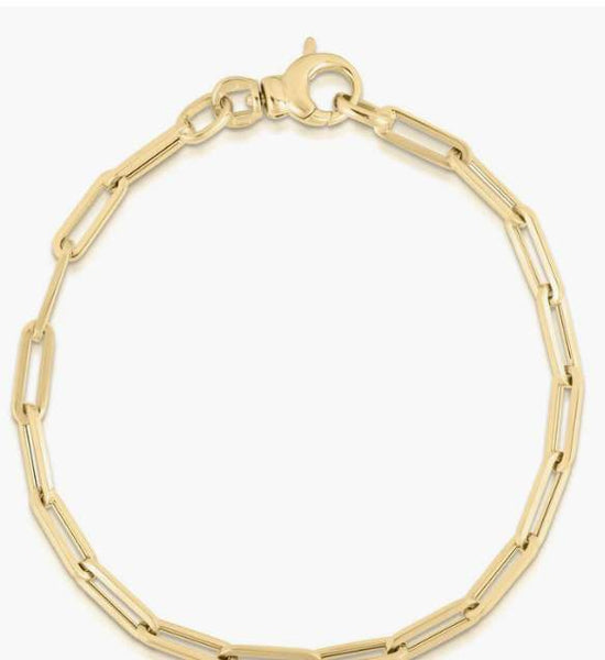 Roberto Coin 10mm paperclip Bracelet