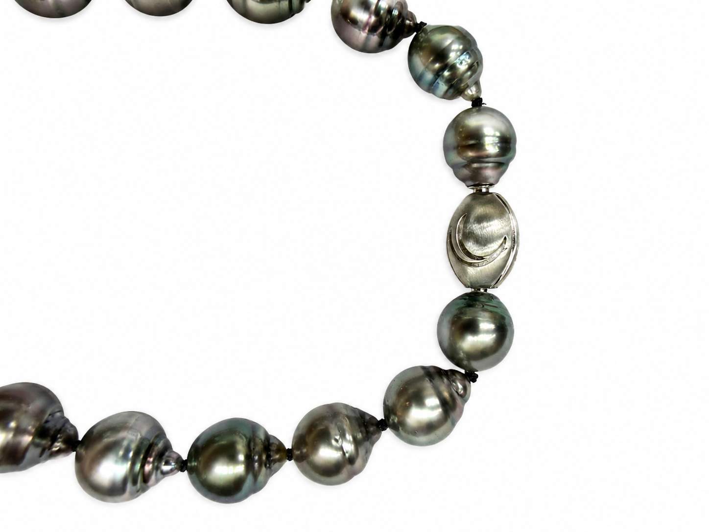 18K Baroque Tahitian Cultured Pearl Necklace