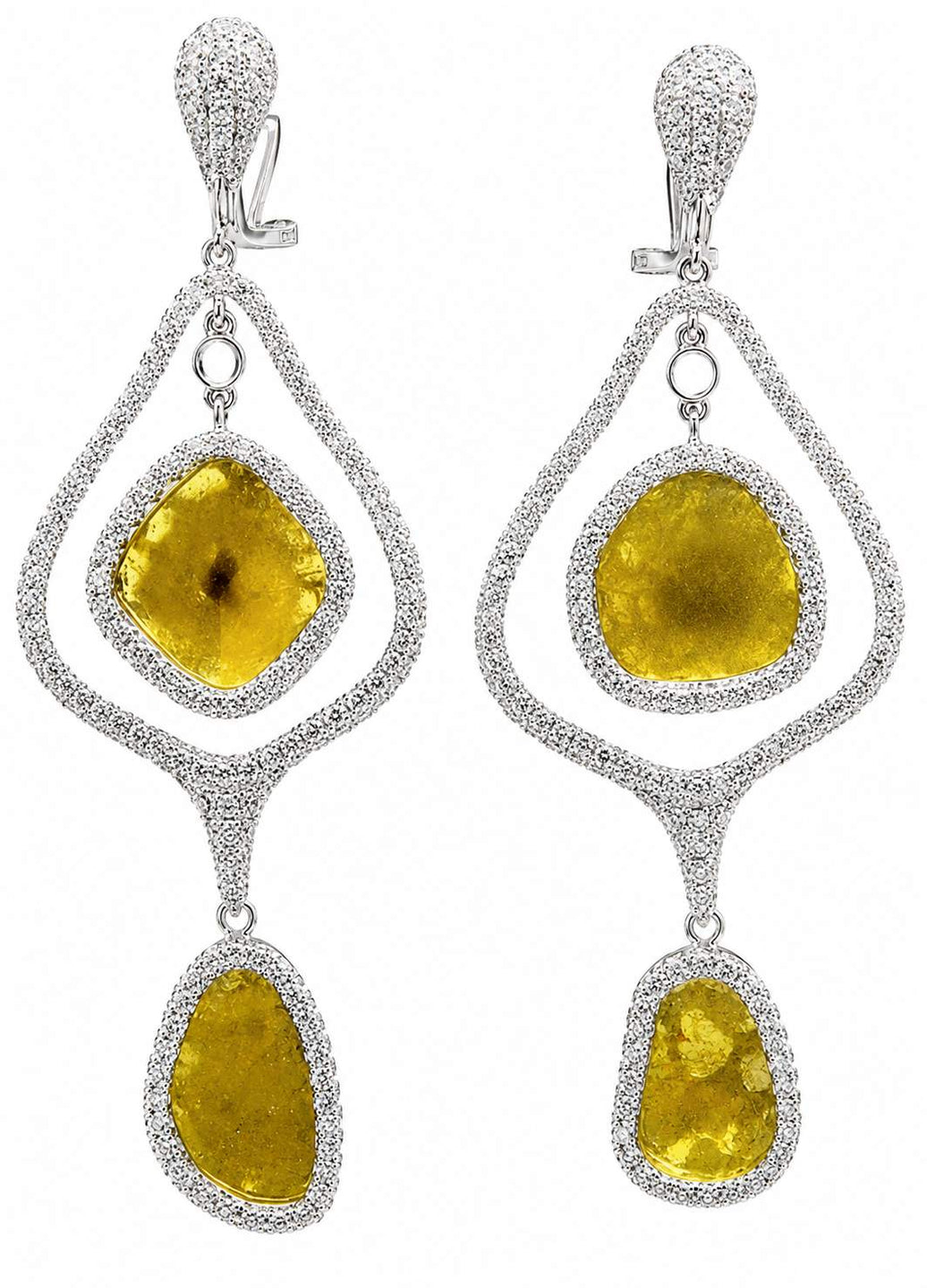 18K Diamond Earrings