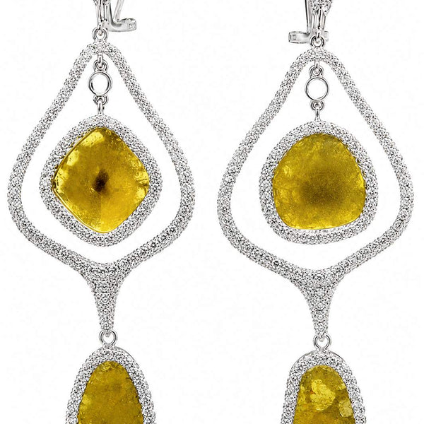 18K Diamond Earrings