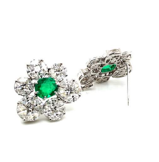 18K Versatile and Elegant Flower Earrings