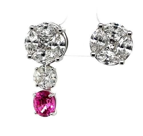 18K Versatile and Elegant Flower Earrings