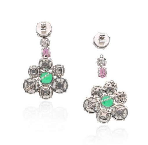 18K Versatile and Elegant Flower Earrings