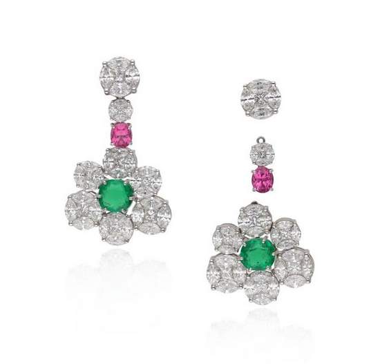 18K Versatile and Elegant Flower Earrings