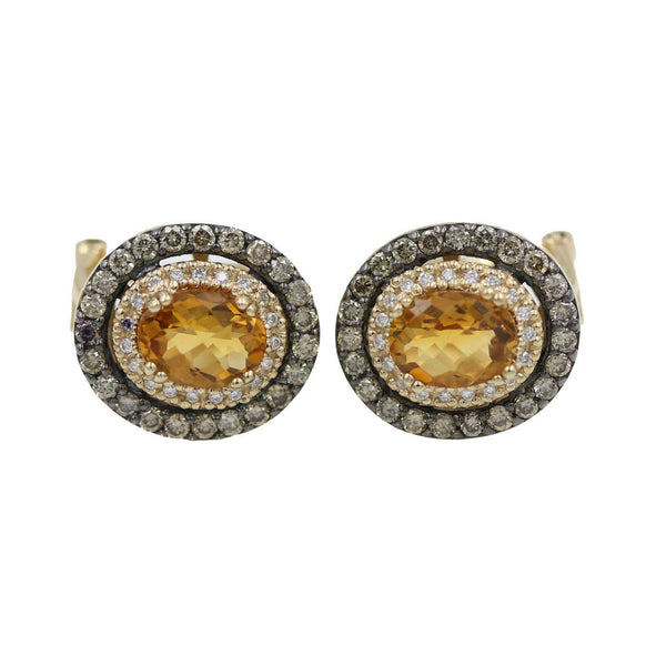 14K Yellow "Honey Gold" Levian Earrings