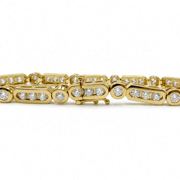 14K Diamond Bracelet