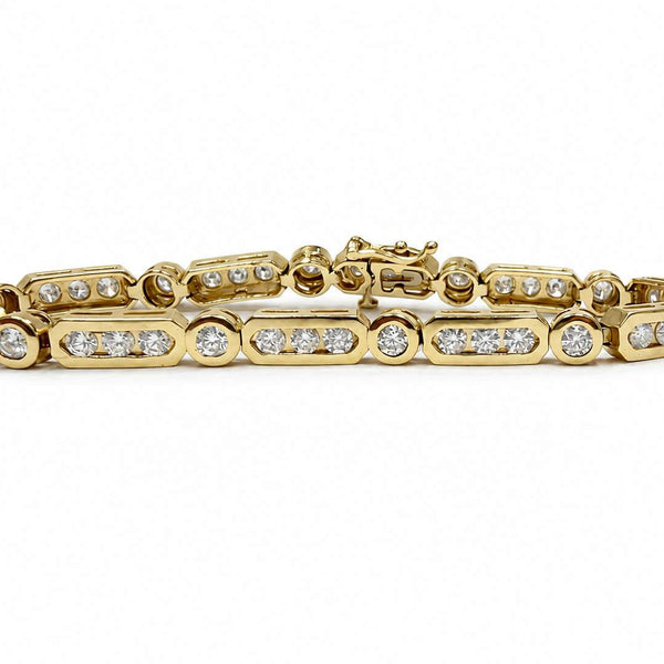 14K Diamond Bracelet