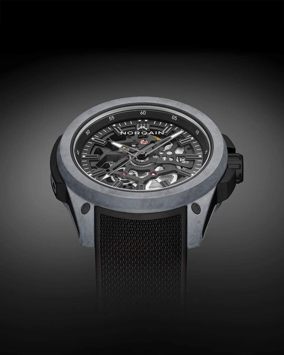 Norqain Wild One Skeleton Grey