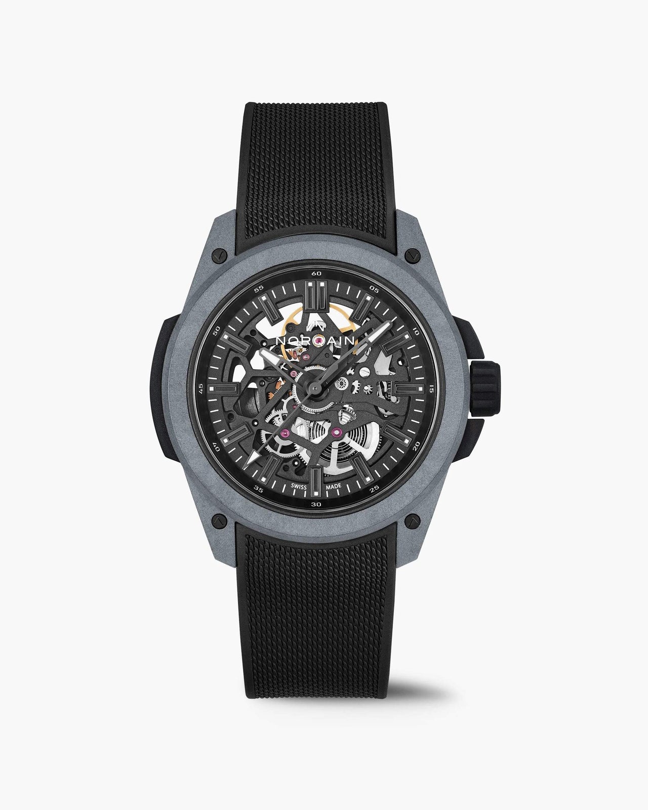 Norqain Wild One Skeleton Grey