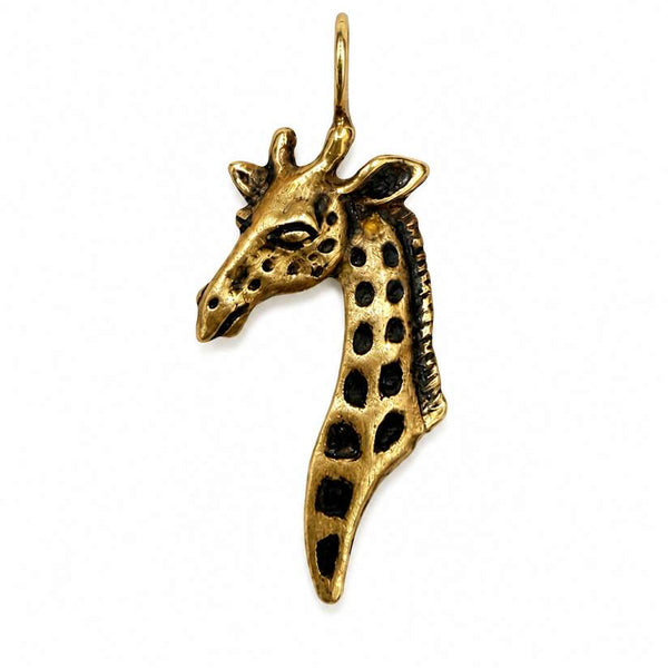 14K Giraffe, Gayle Bright 1984 signed on back side