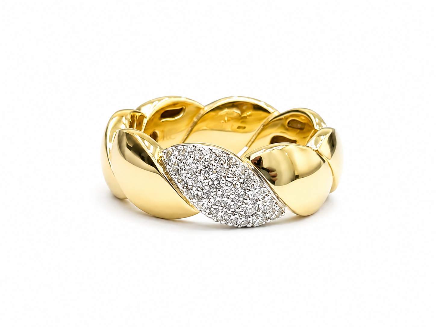 Roberto Coin 18K Diamond San Marco Ring
