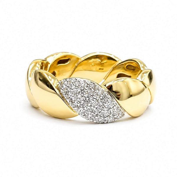 Roberto Coin 18K Diamond San Marco Ring