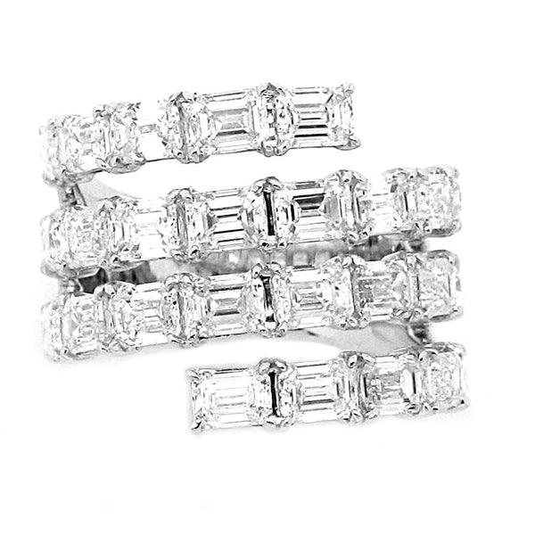 18K  Spiral Wrap Ring