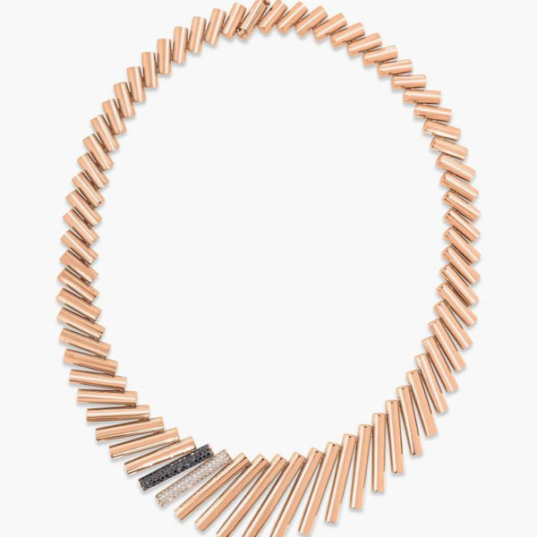 Roberto Coin Domino Diamond Accents Graduating Necklace