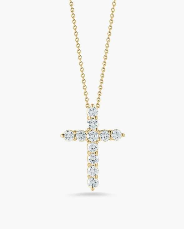 Roberto Coin 18K Diamond Cross