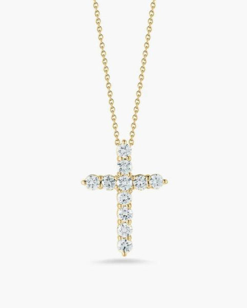 Roberto Coin 18K Diamond Cross