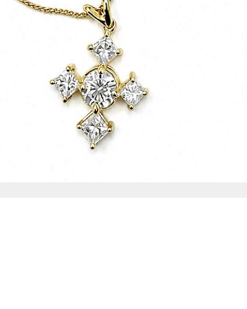 14K Diamond Pendant