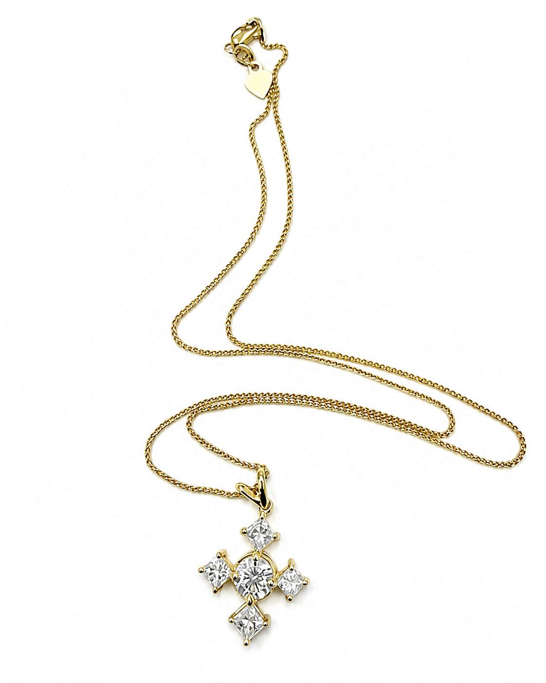 14K Diamond Pendant