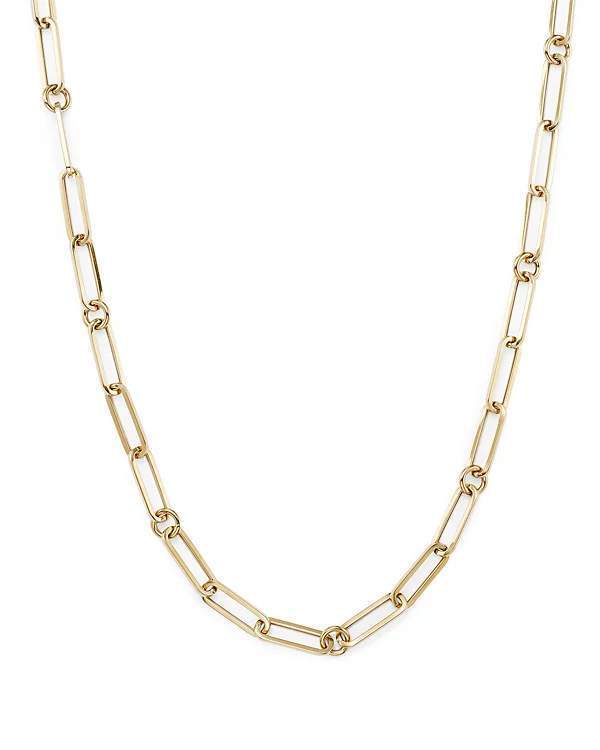 Roberto Coin 18K Paperclip Necklace