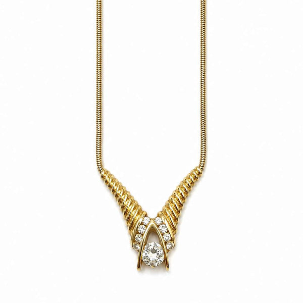 14K Diamond Necklace