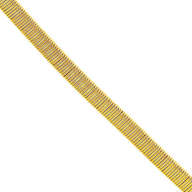 14K gold snake chain necklace