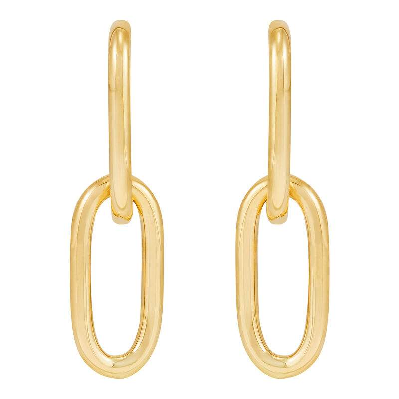 14Kdoorknocker earrings