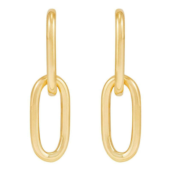 14Kdoorknocker earrings