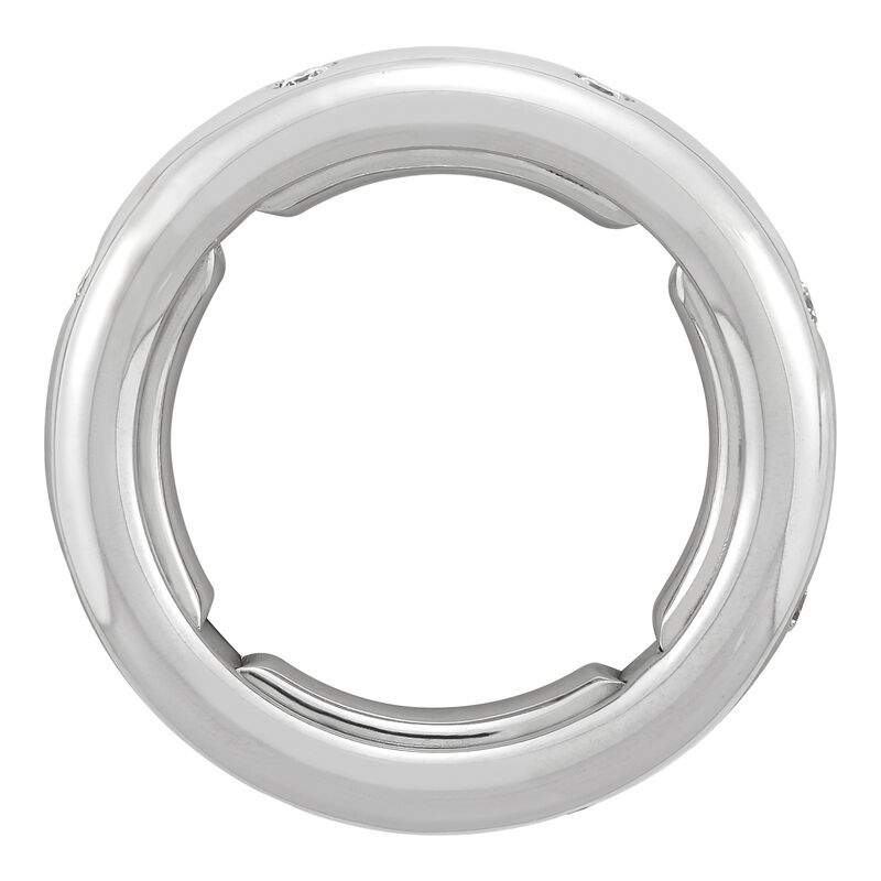 14K band featuring 8 round diamonds