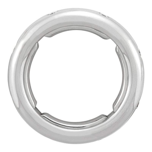 14K band featuring 8 round diamonds