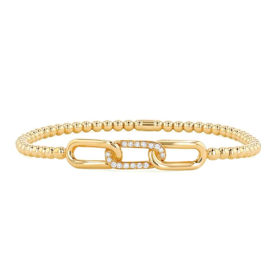 Couture Duchess Link Stretch Bracelet