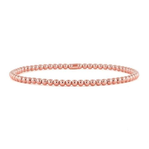 Couture Gold Bead Stretch Bracelet