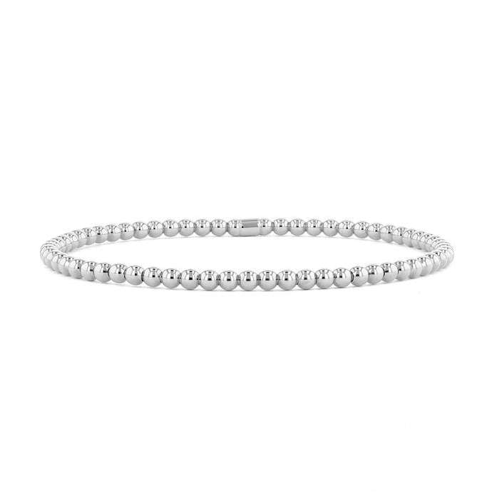 Couture Gold Bead Stretch Bracelet