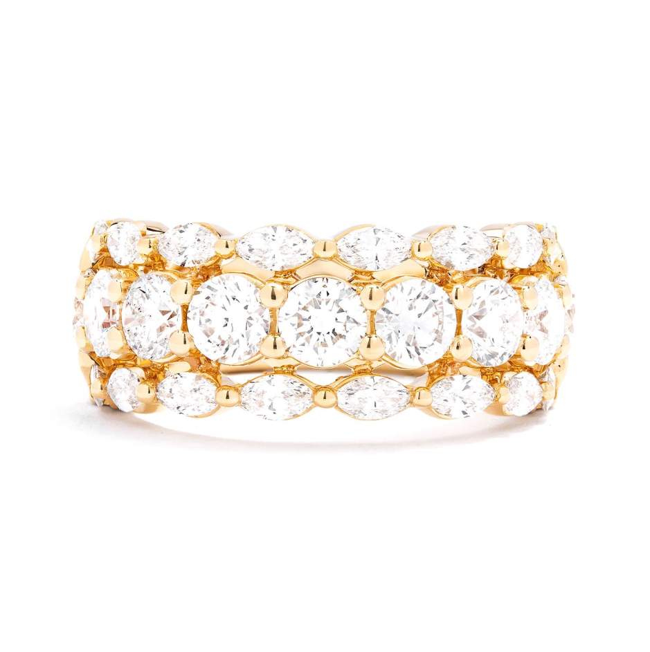 Couture Duchess Round And Marquise Band
