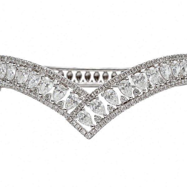 18K Diamond Cuff Bracelet