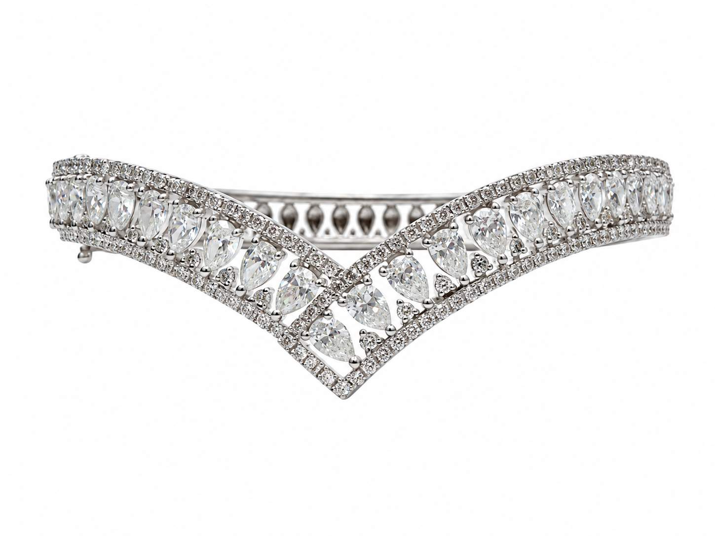 18K Diamond Cuff Bracelet