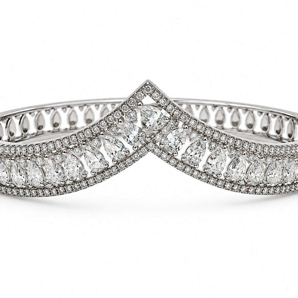 18K Diamond Cuff Bracelet
