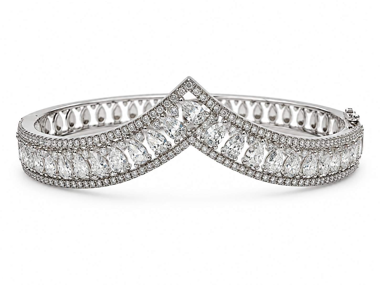 18K Diamond Cuff Bracelet