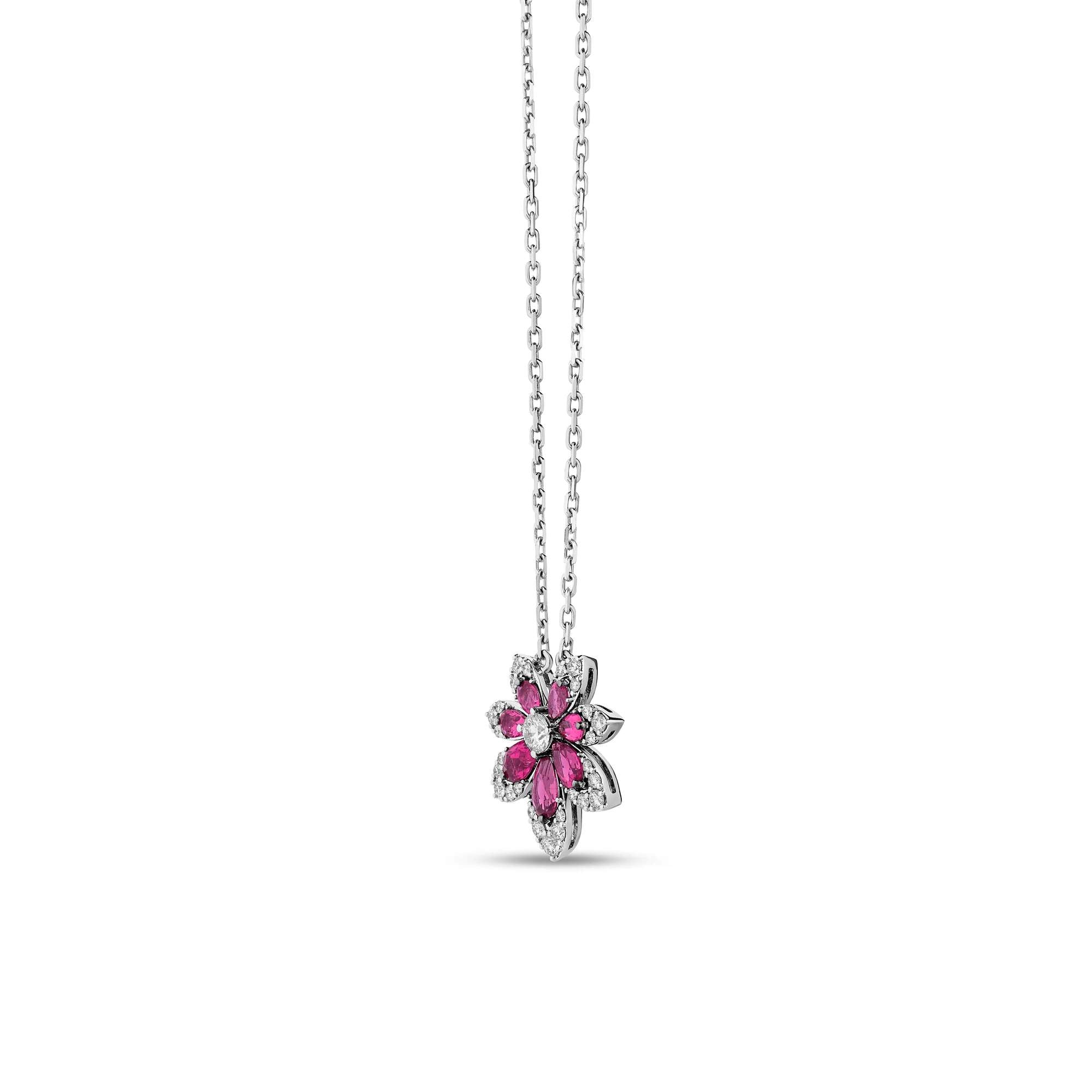 Roberto Coin Tiare Flower Necklace