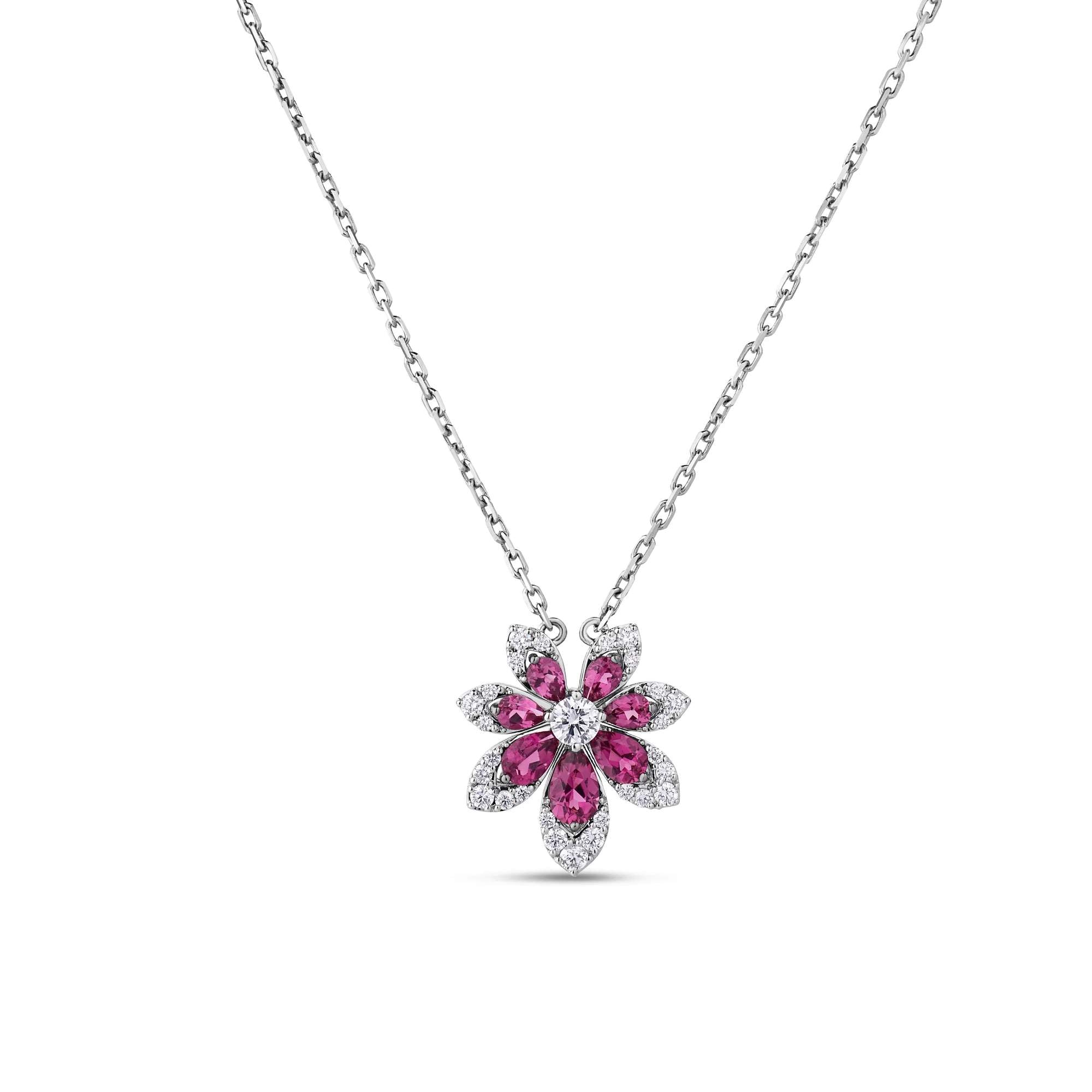 Roberto Coin Tiare Flower Necklace