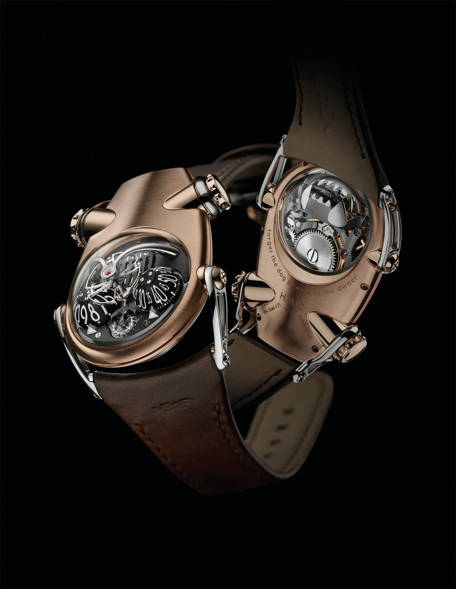 MB&F HM10 Bulldog RG- Red Gold/Titanium | Provident Jewelry