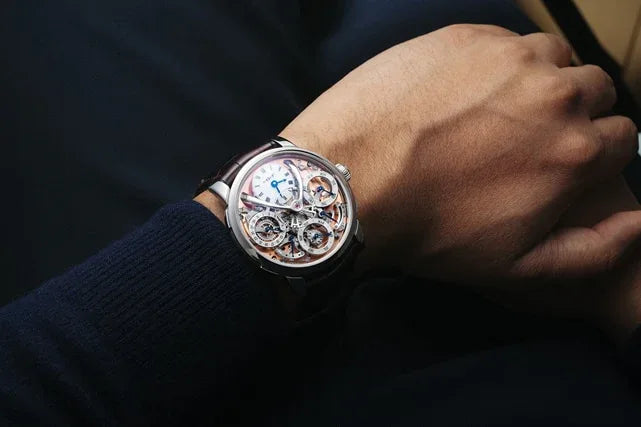 MB&F Legacy Machine Perpetual Stainless-Steel Watch Provident - Main Image