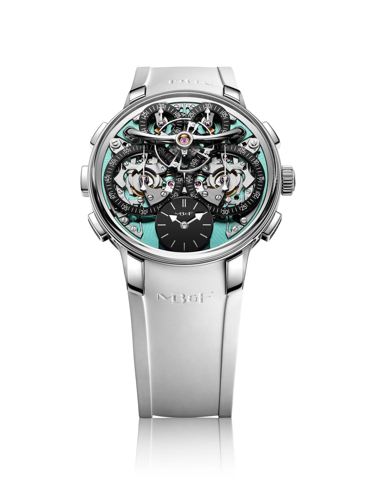 MB&F Legacy Machine Sequential Flyback EVO- Teal/Titanium