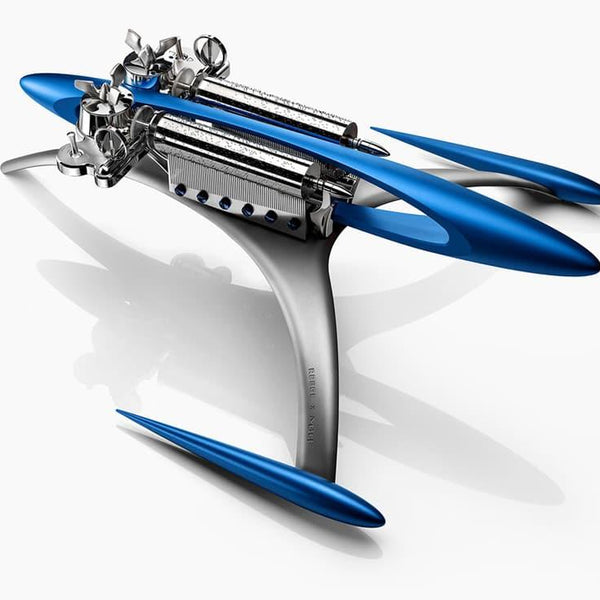 MB&F MusicMachine 1 Reloaded- Blue - Provident Jewelry
