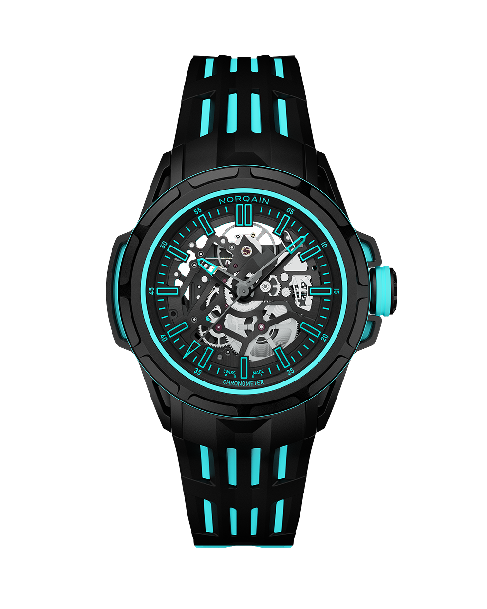 Norqain Wild One Skeleton X-Lite Turquoise