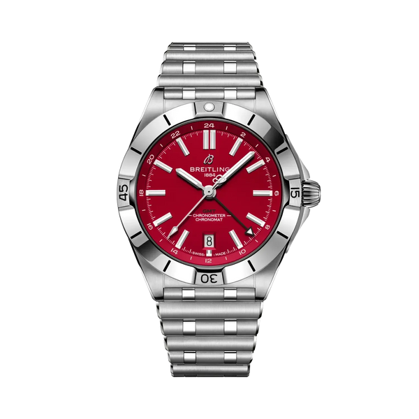 Chronomat Automatic GMT 40 NFL Tampa Bay Buccaneers Edition- Stainless Steel - Provident Jewelry
