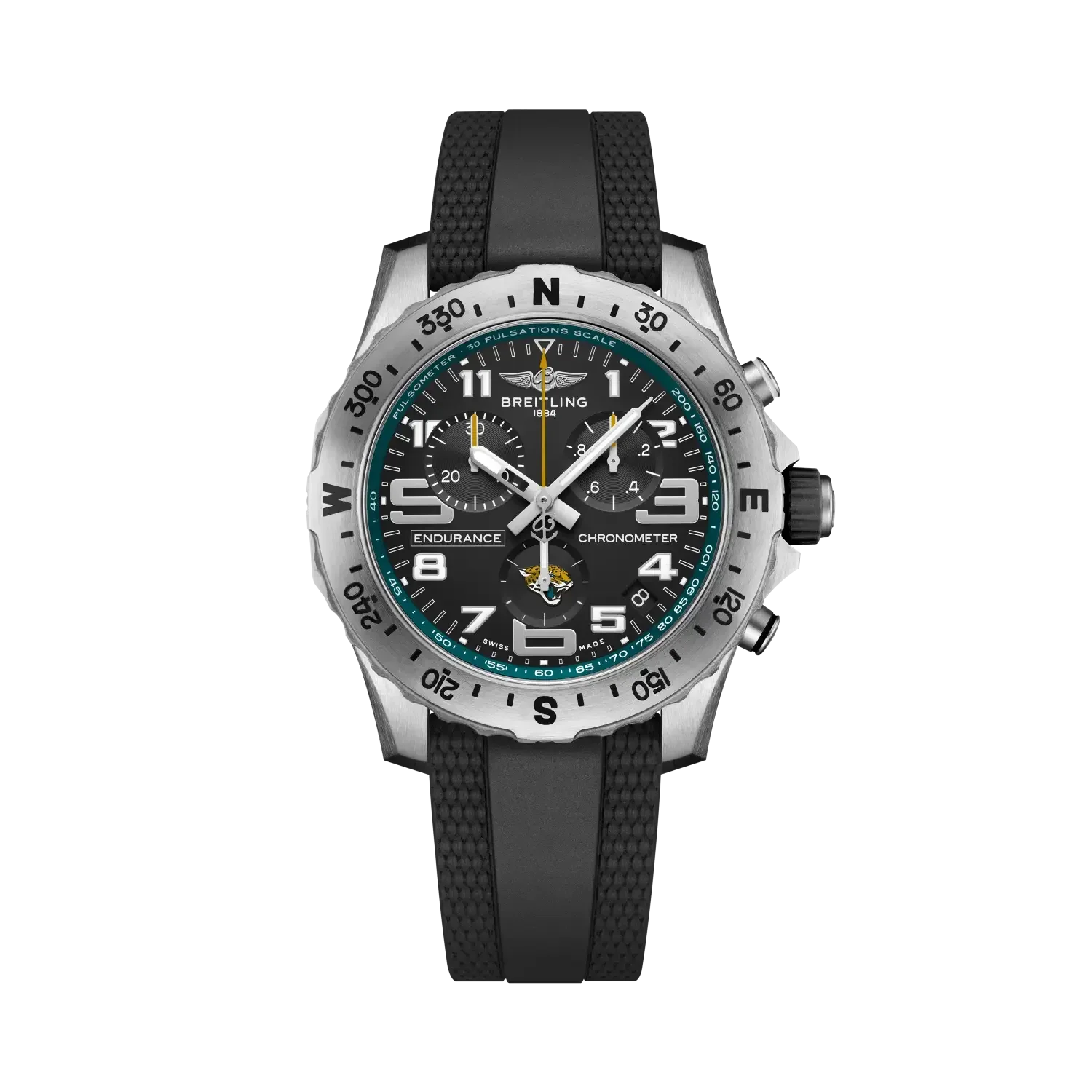 Professional Endurance Pro 44 NFL Jacksonville Jaguars Edition- Titanium/ Black - Provident Jewelry