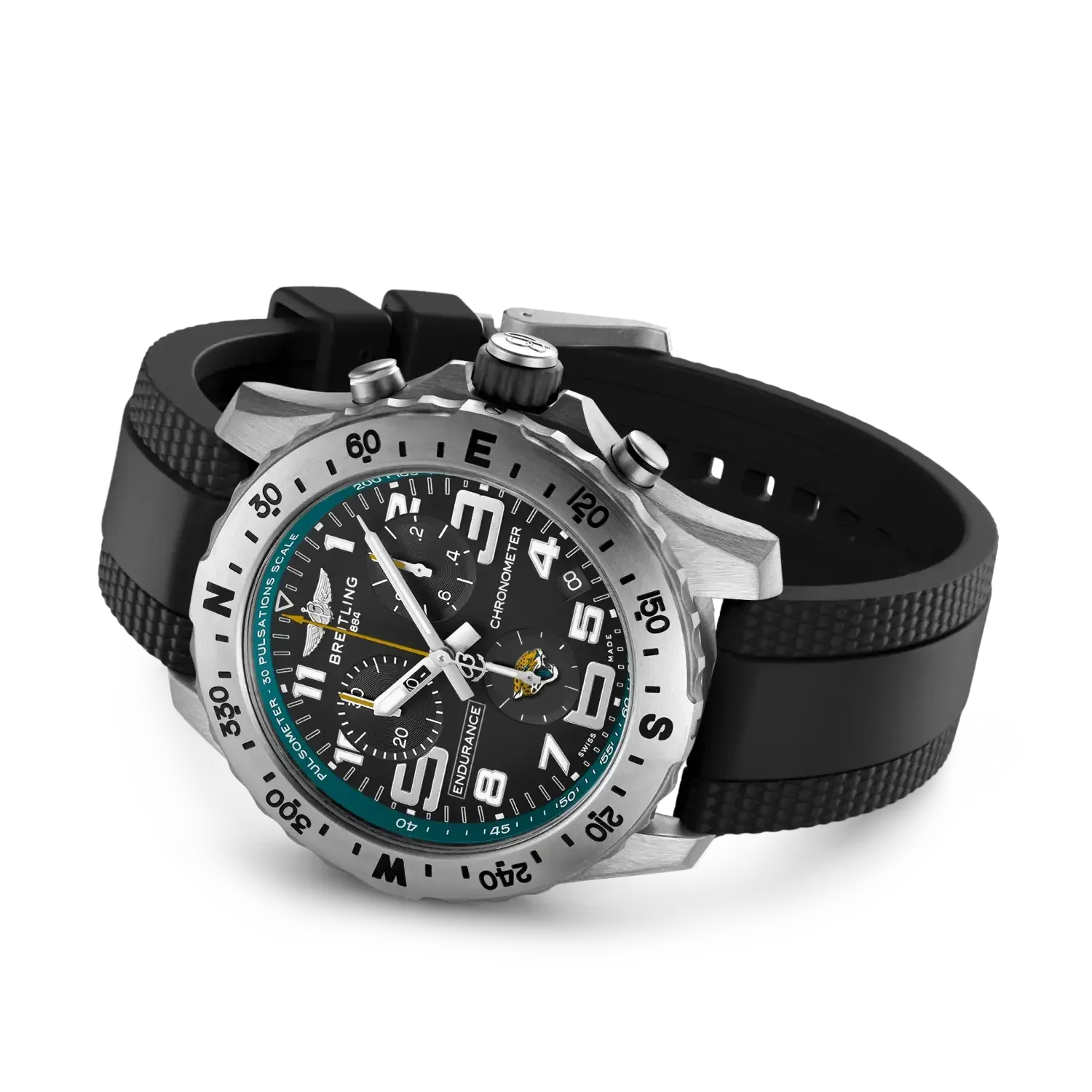 Professional Endurance Pro 44 NFL Jacksonville Jaguars Edition- Titanium/ Black - Provident Jewelry