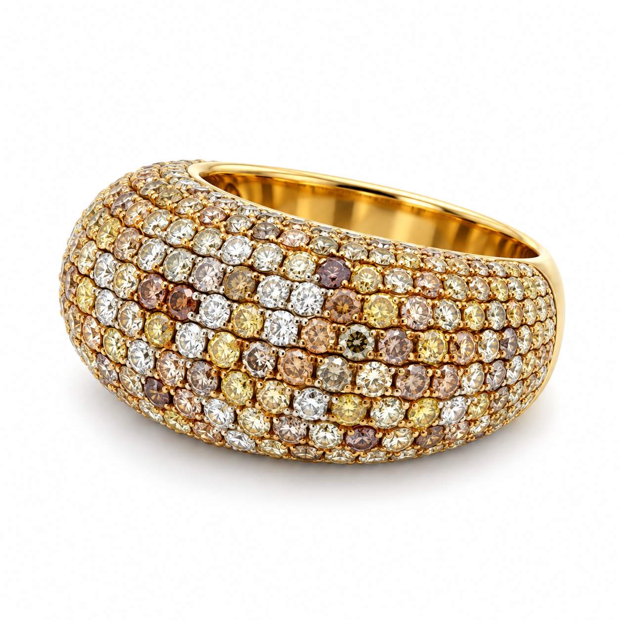 Pave Diamond Ring